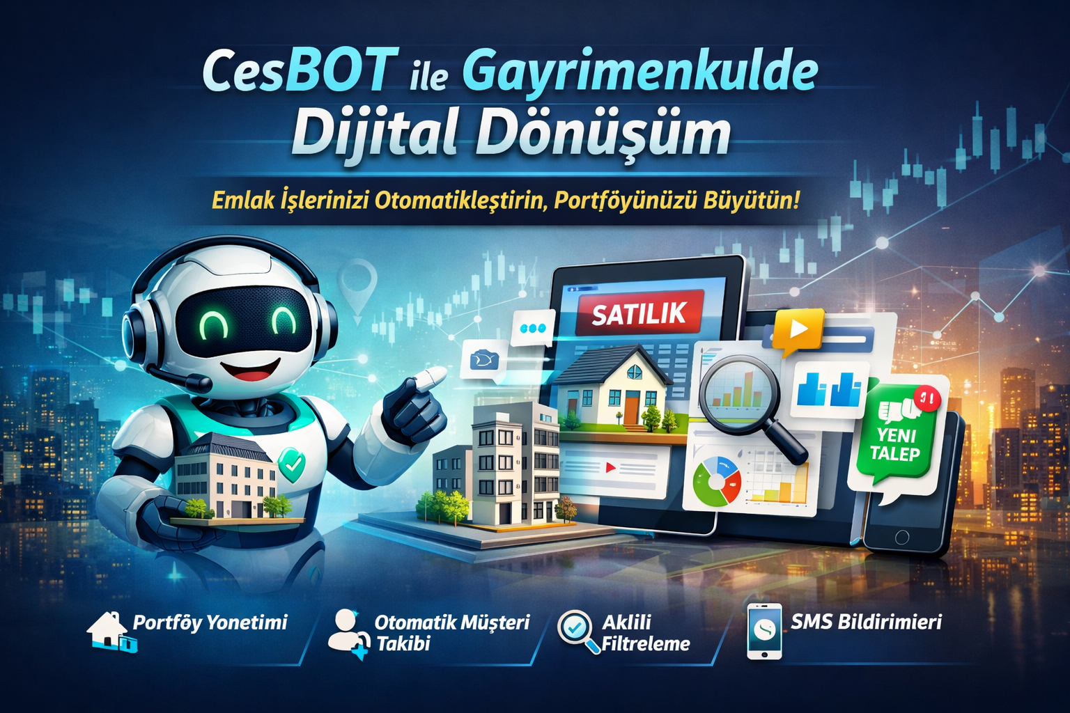 CesBOT ile Gayrimenkulde Dijital Dönüşüm